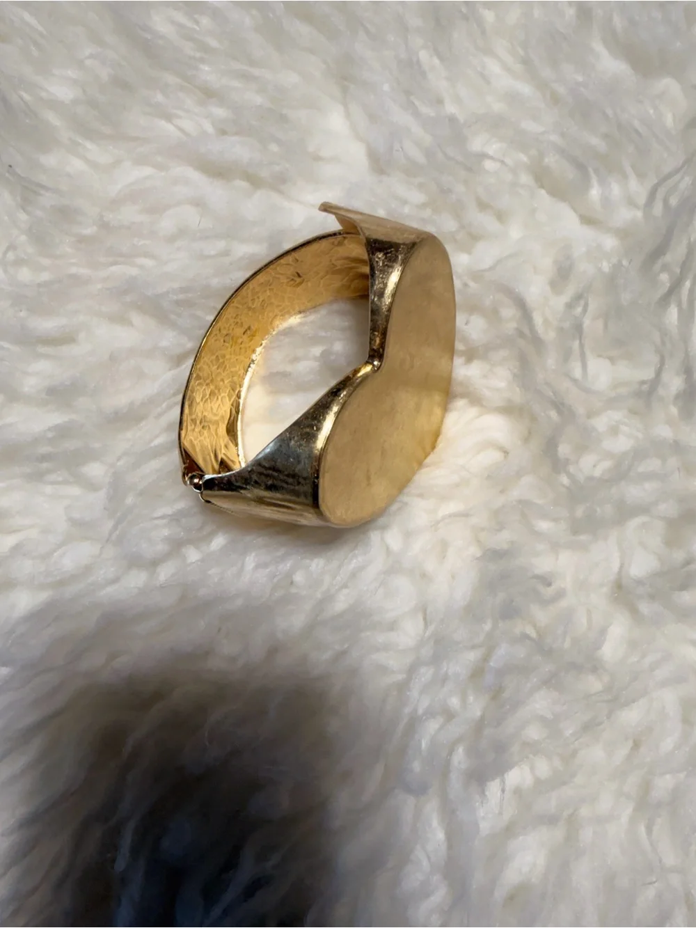 Gold Heart Cuff Bracelet - Women Jewelry